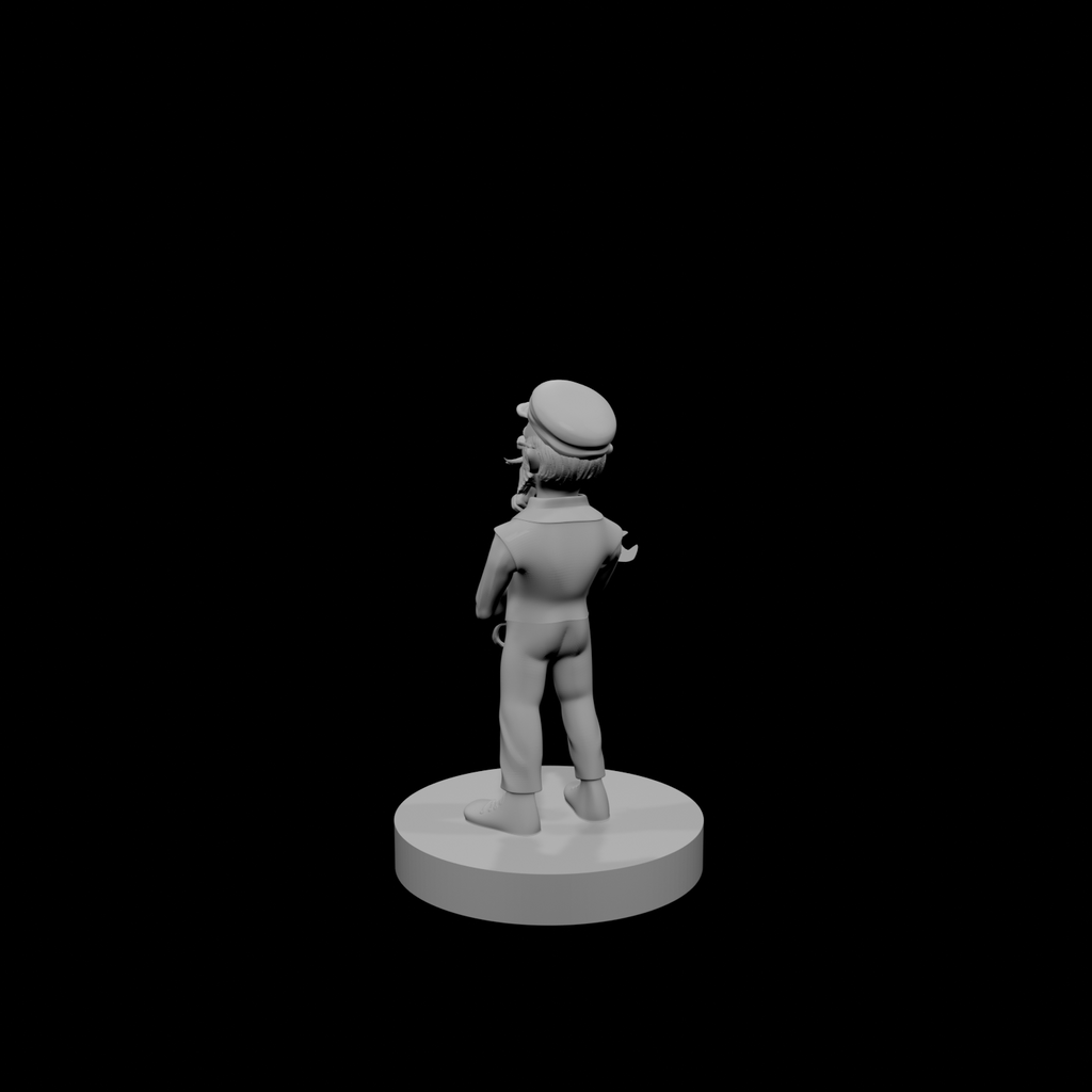 Gnome Male Artificer Old and Pondering