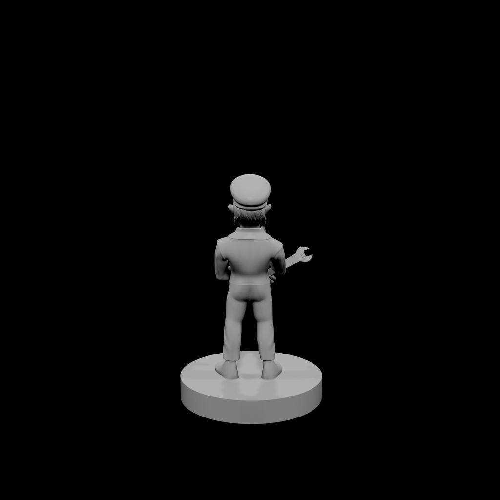 Gnome Male Artificer Old and Pondering