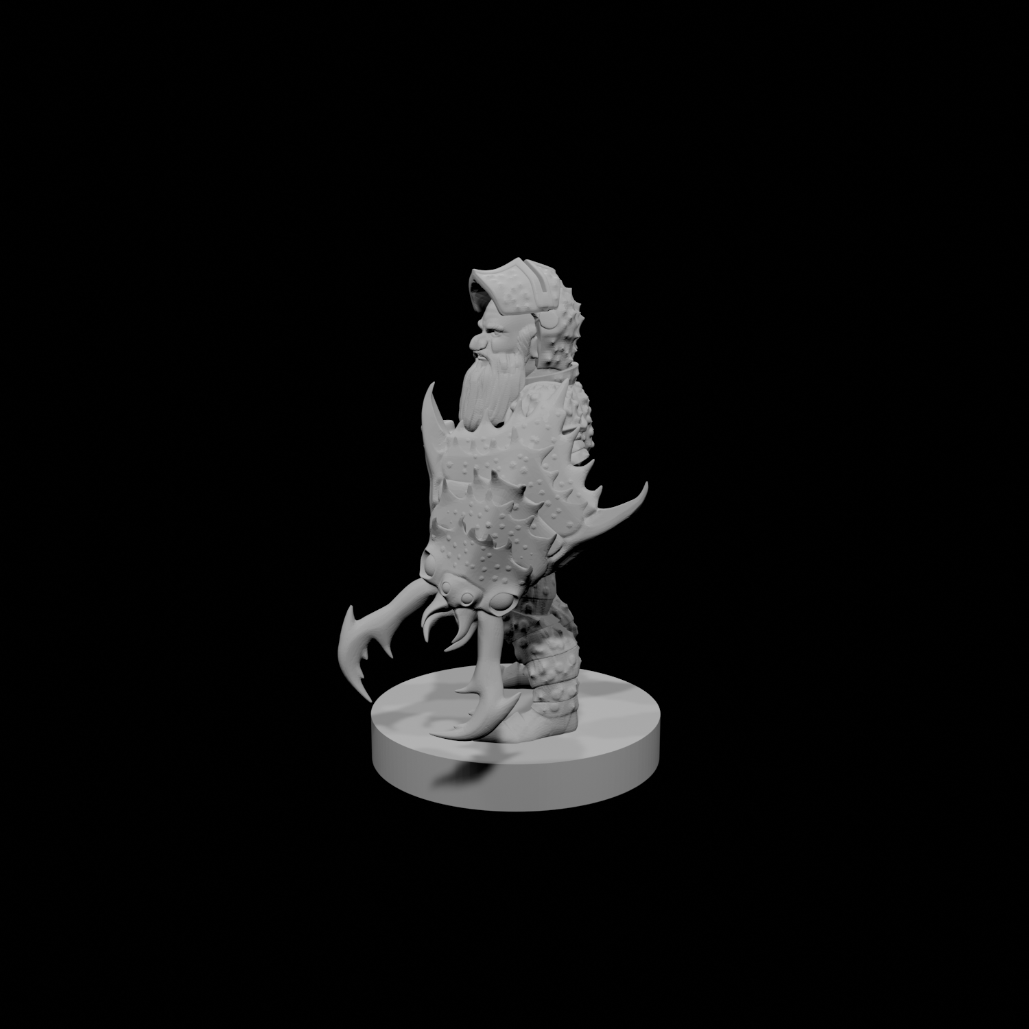 Gnome Male Artificer in Ankheg Plate Armor
