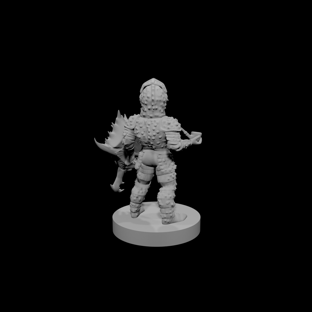 Gnome Male Artificer in Ankheg Plate Armor