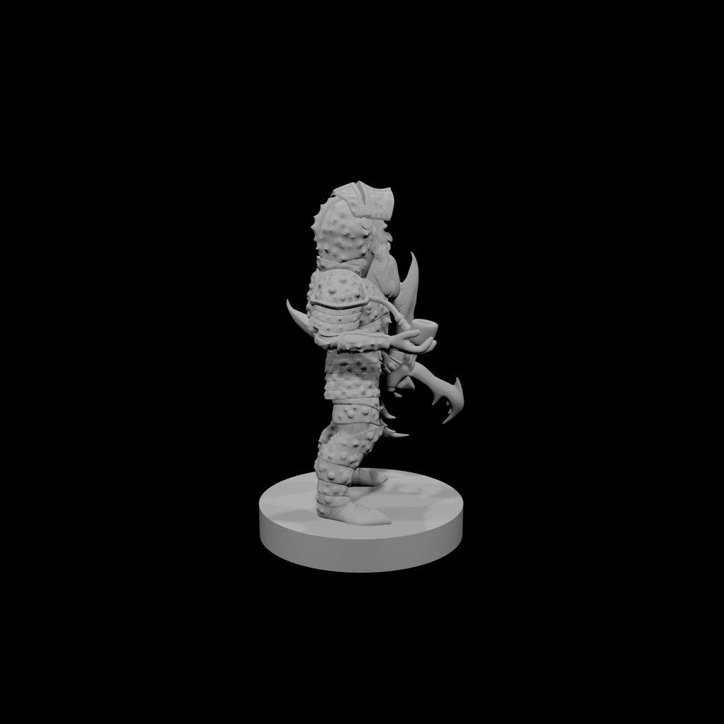 Gnome Male Artificer in Ankheg Plate Armor