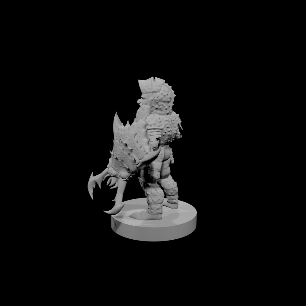 Gnome Male Artificer in Ankheg Plate Armor