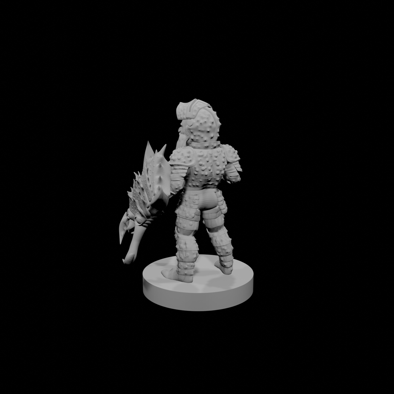 Gnome Male Artificer in Ankheg Plate Armor
