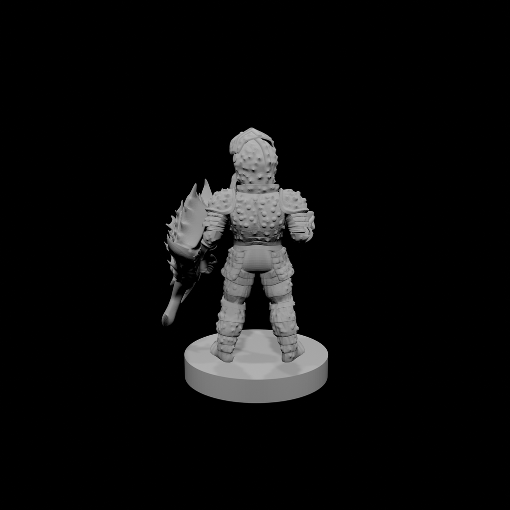 Gnome Male Artificer in Ankheg Plate Armor