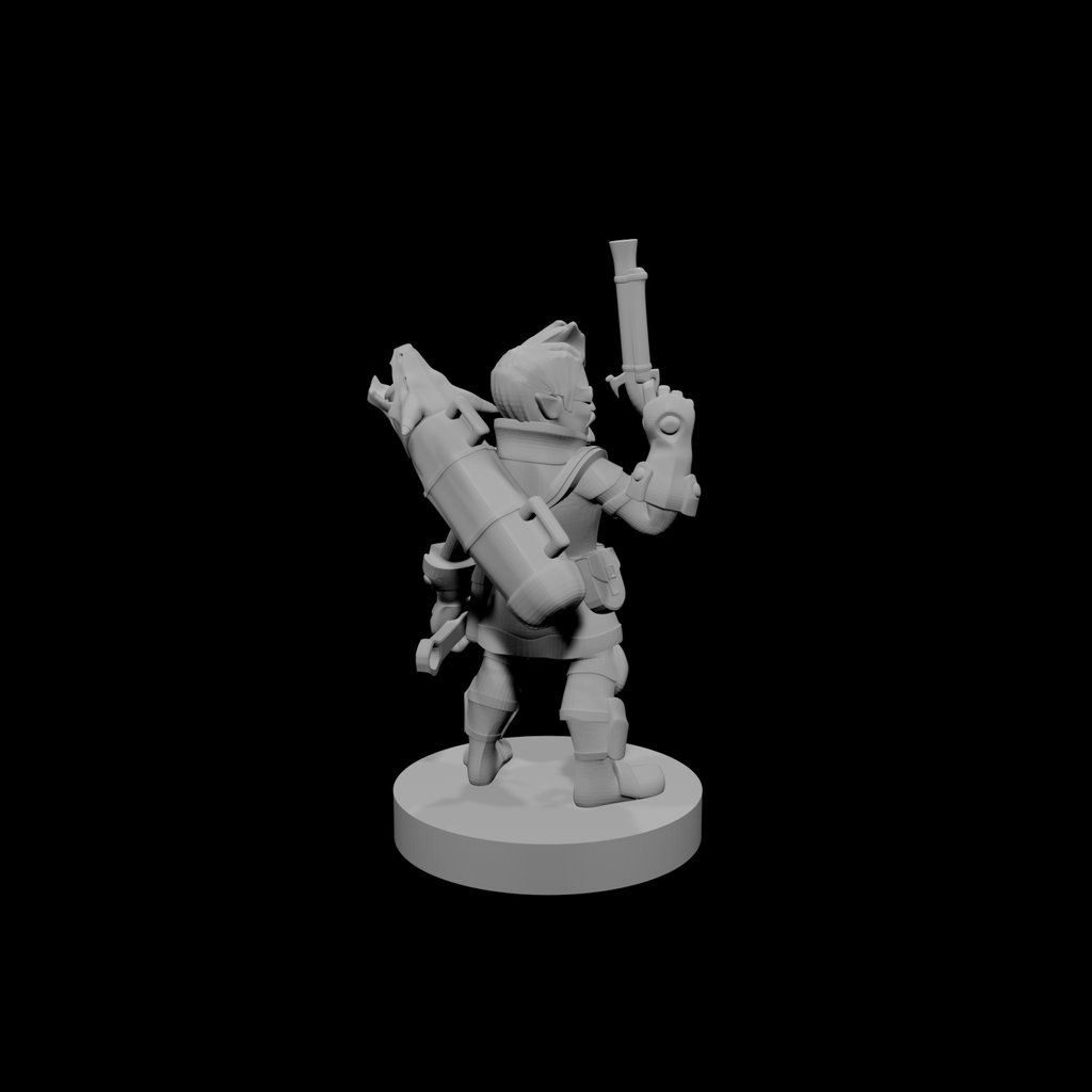 Gnome Male Artillerist Artificer