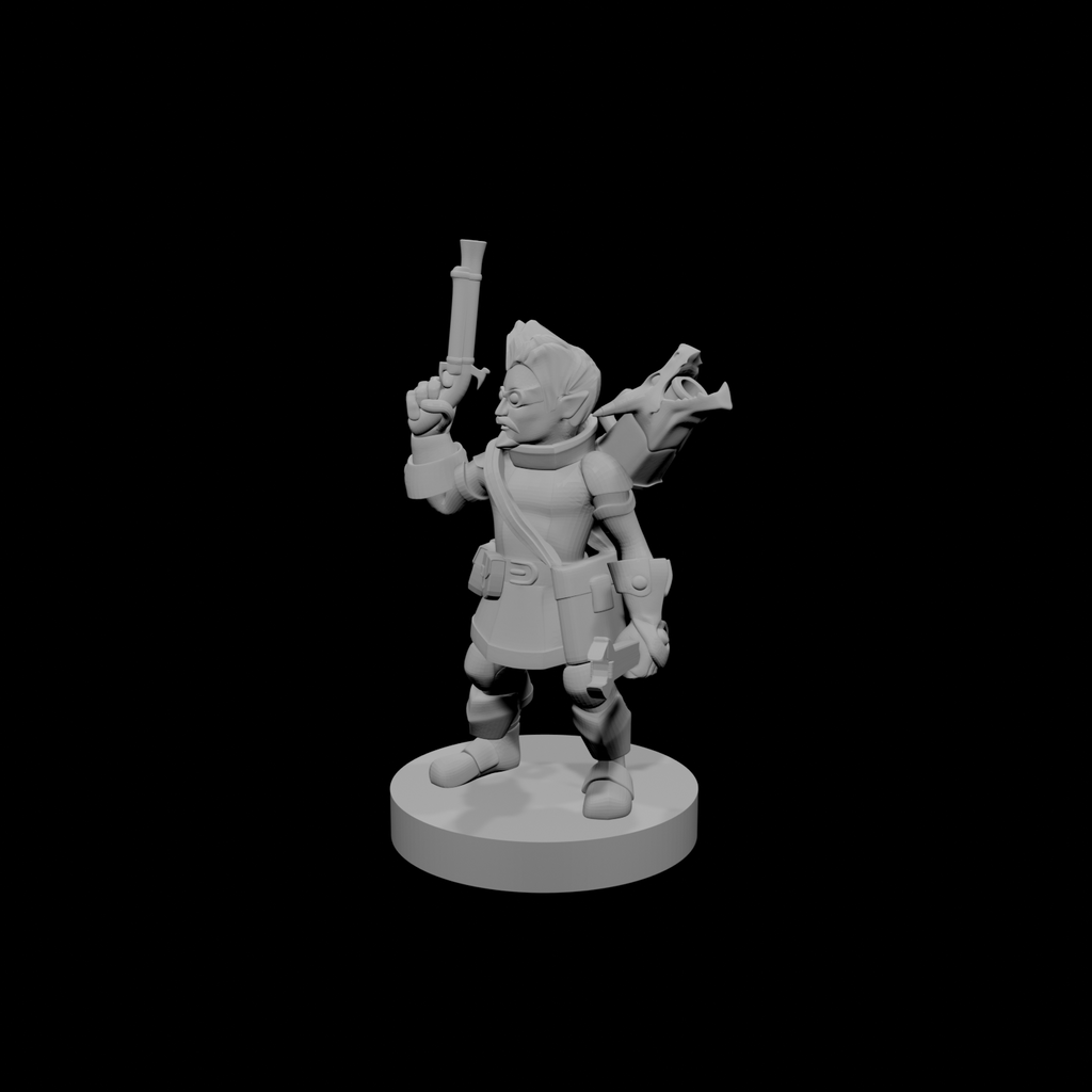 Gnome Male Artillerist Artificer