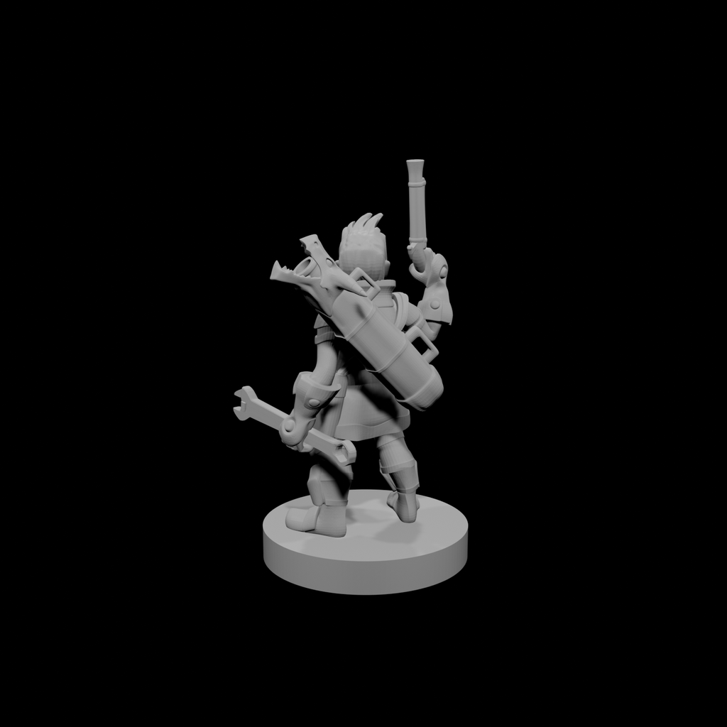 Gnome Male Artillerist Artificer