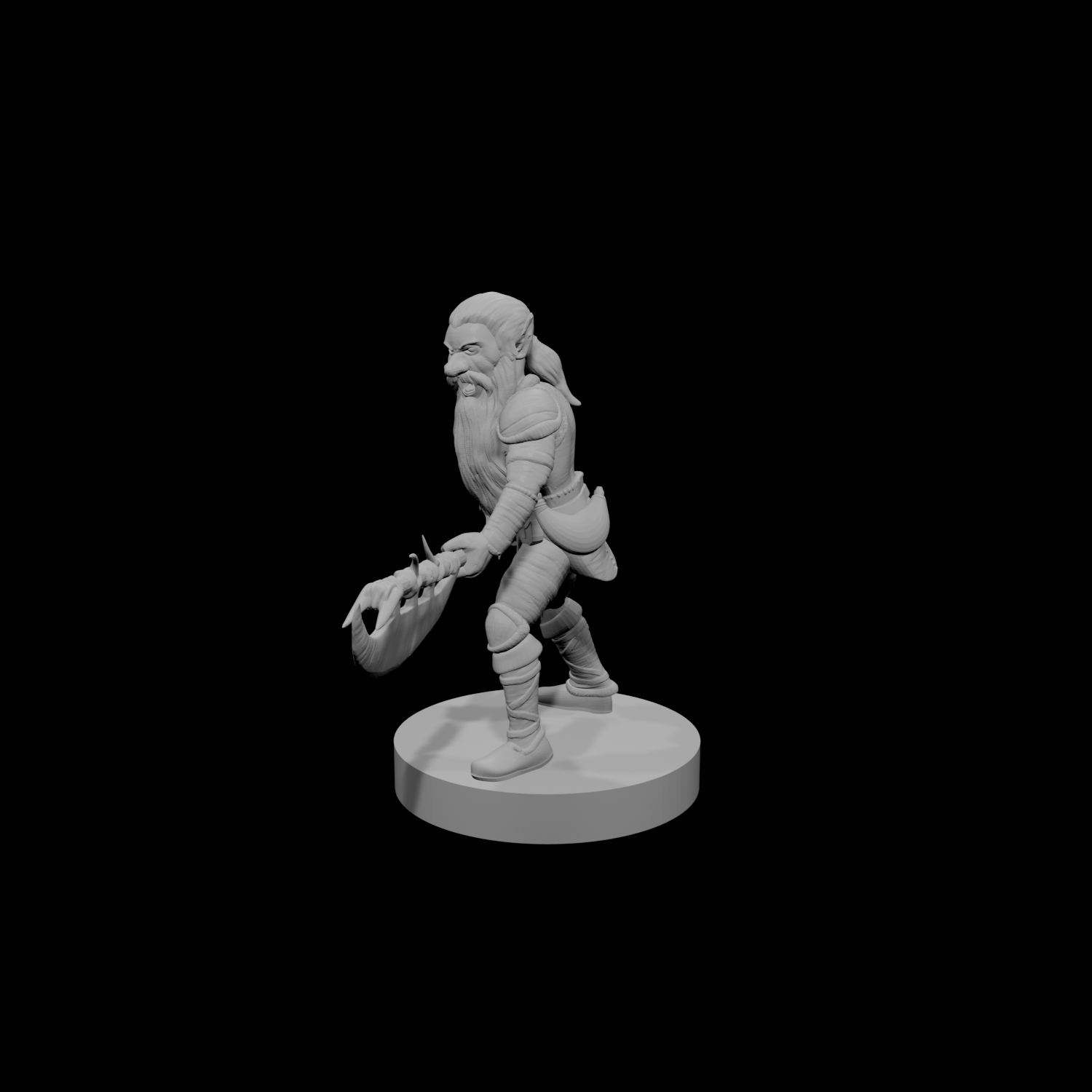 Gnome Male Barbarian