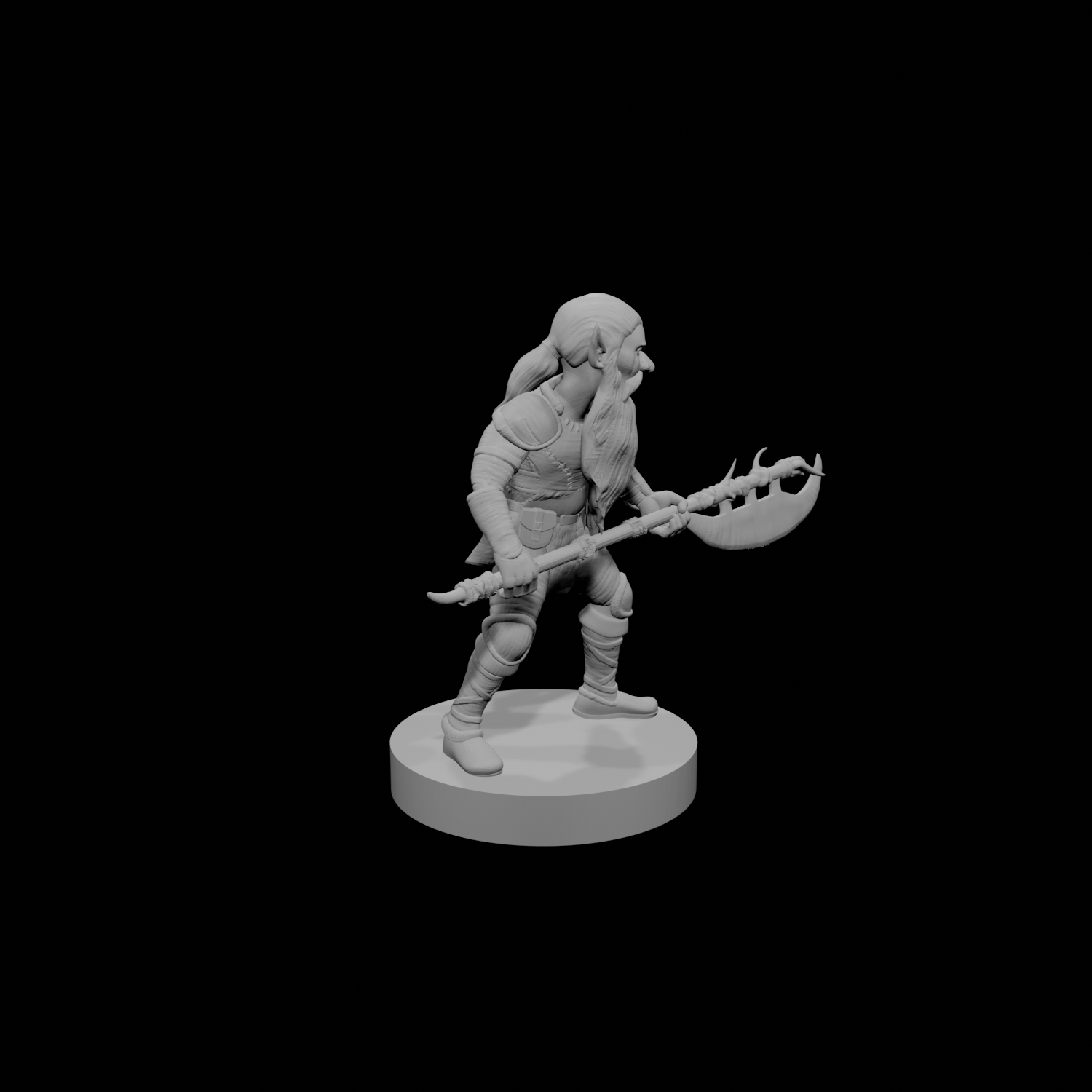Gnome Male Barbarian