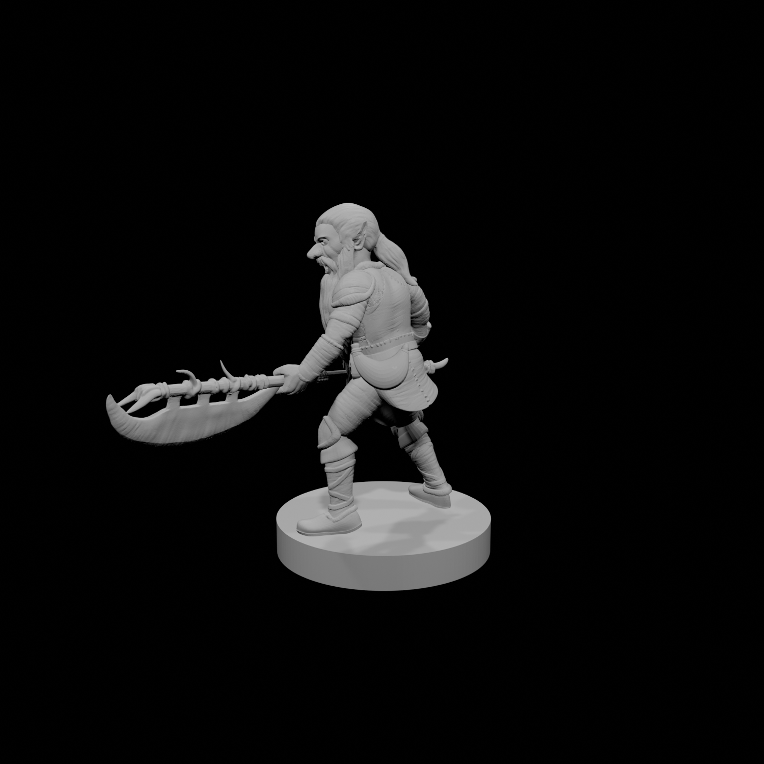 Gnome Male Barbarian