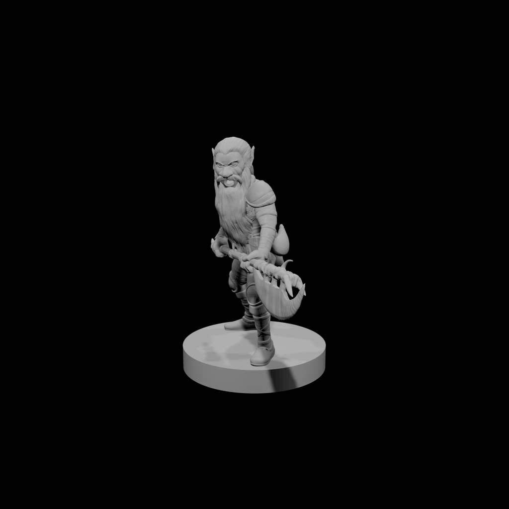 Gnome Male Barbarian