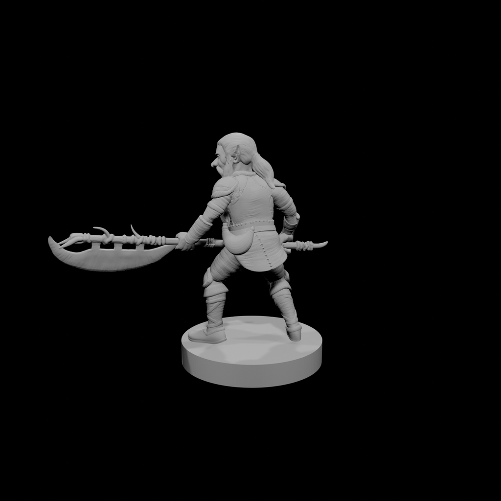 Gnome Male Barbarian