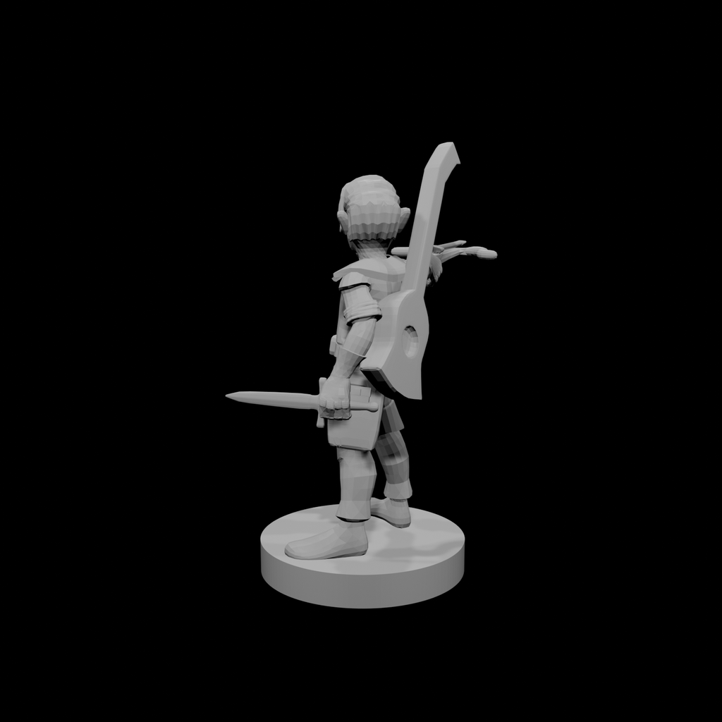 Gnome Male Bard