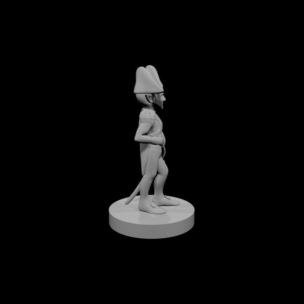 Gnome Male Napoleonic Paladin