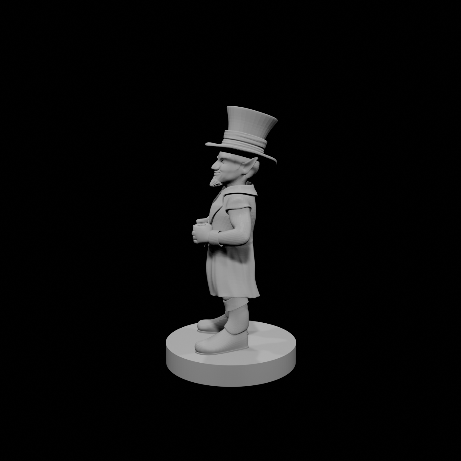 Gnome Merchant with big Hat