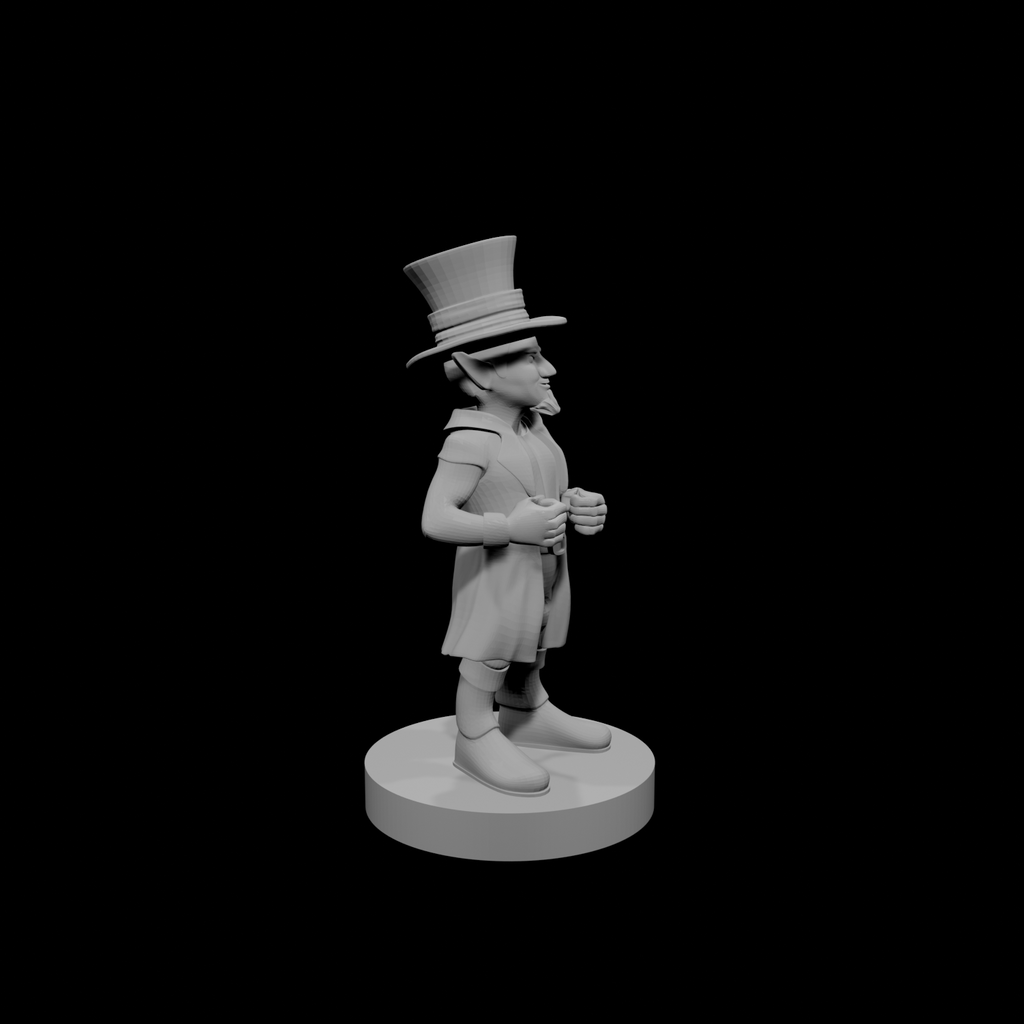 Gnome Merchant with big Hat