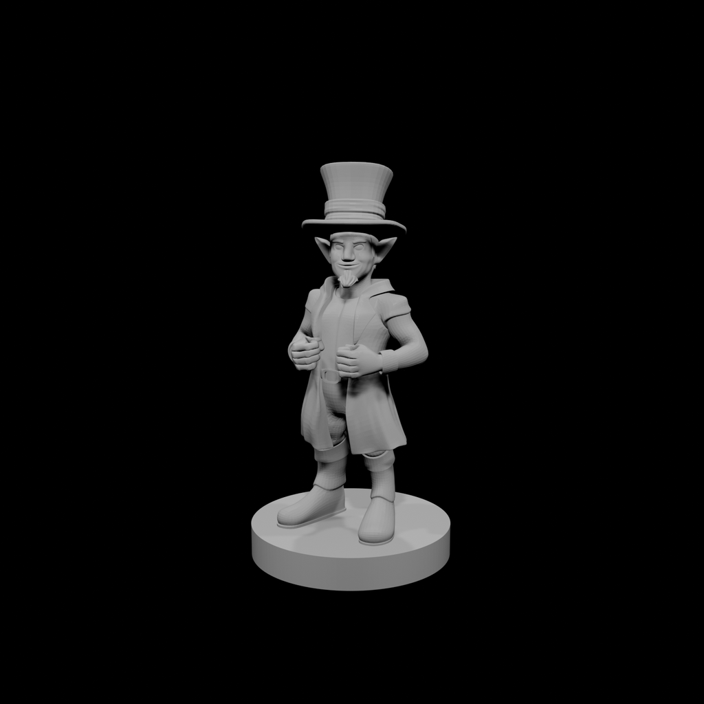 Gnome Merchant with big Hat