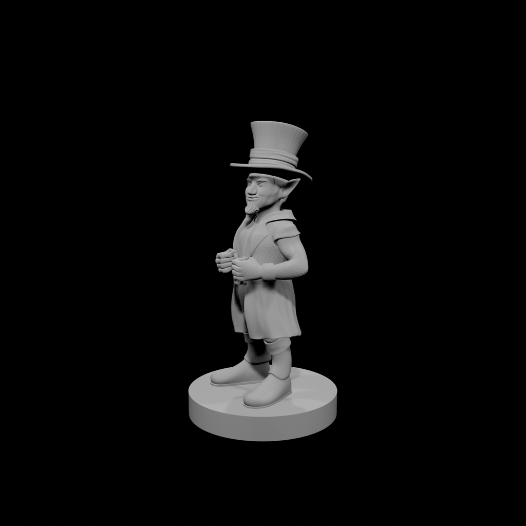 Gnome Merchant with big Hat