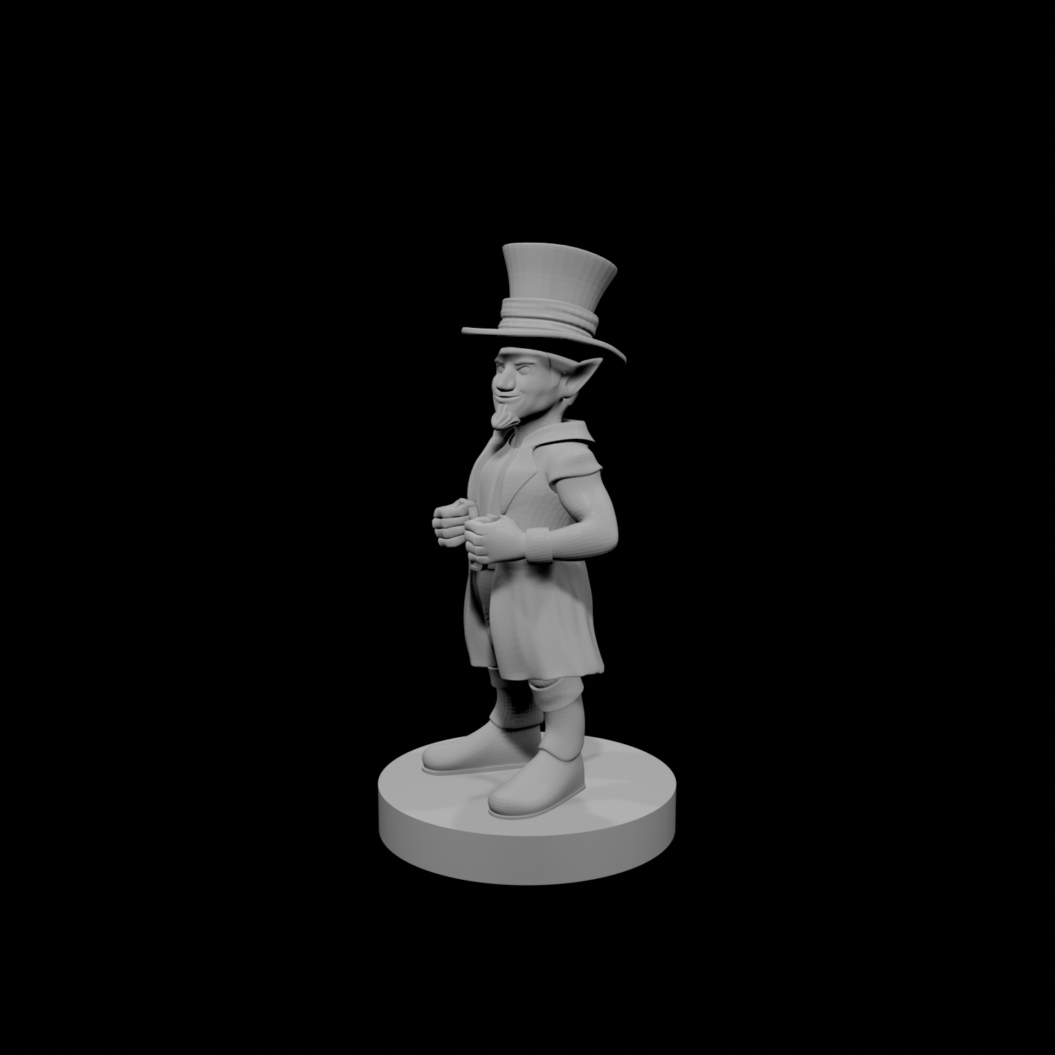 Gnome Merchant with big Hat