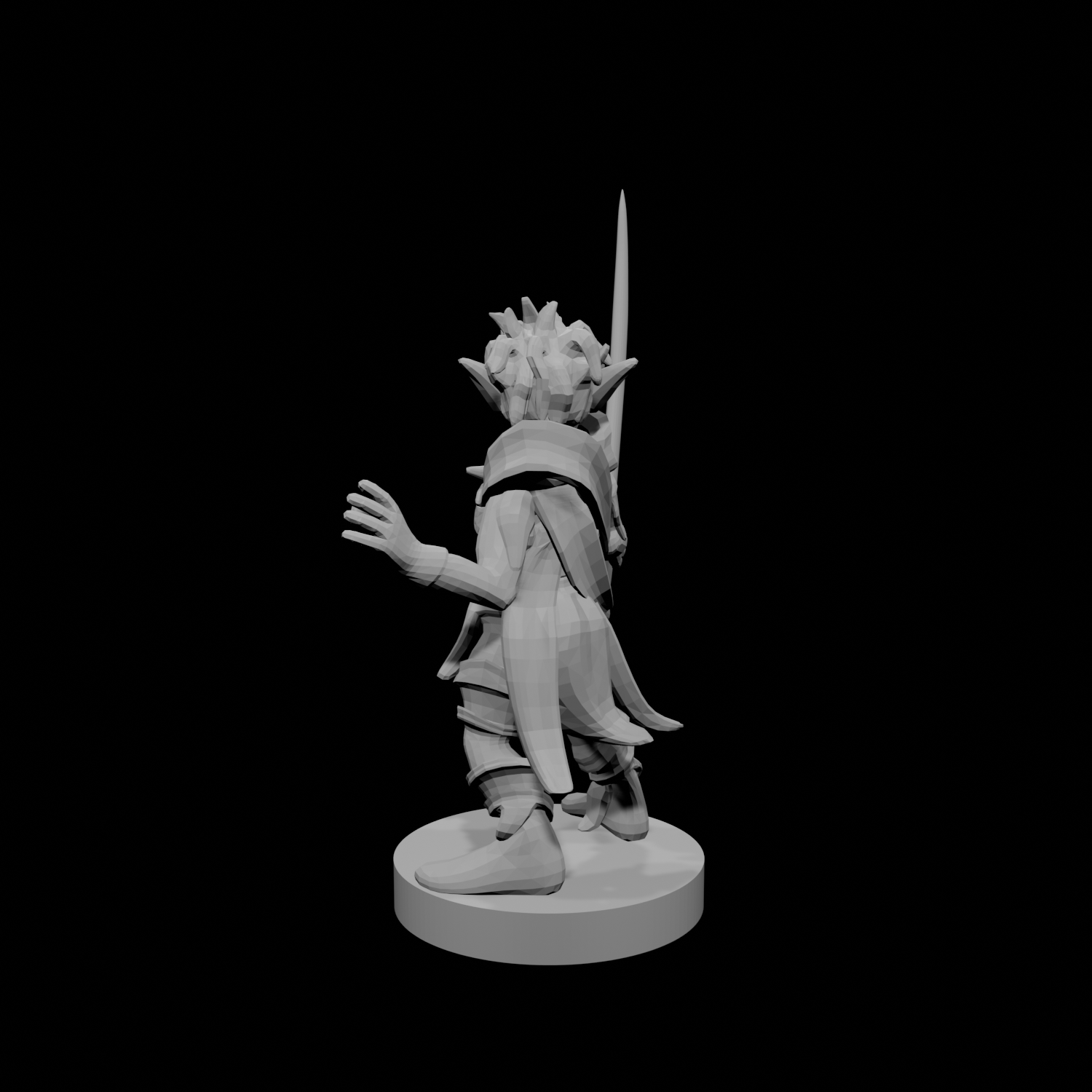 Goblin Female Warlock of Nature