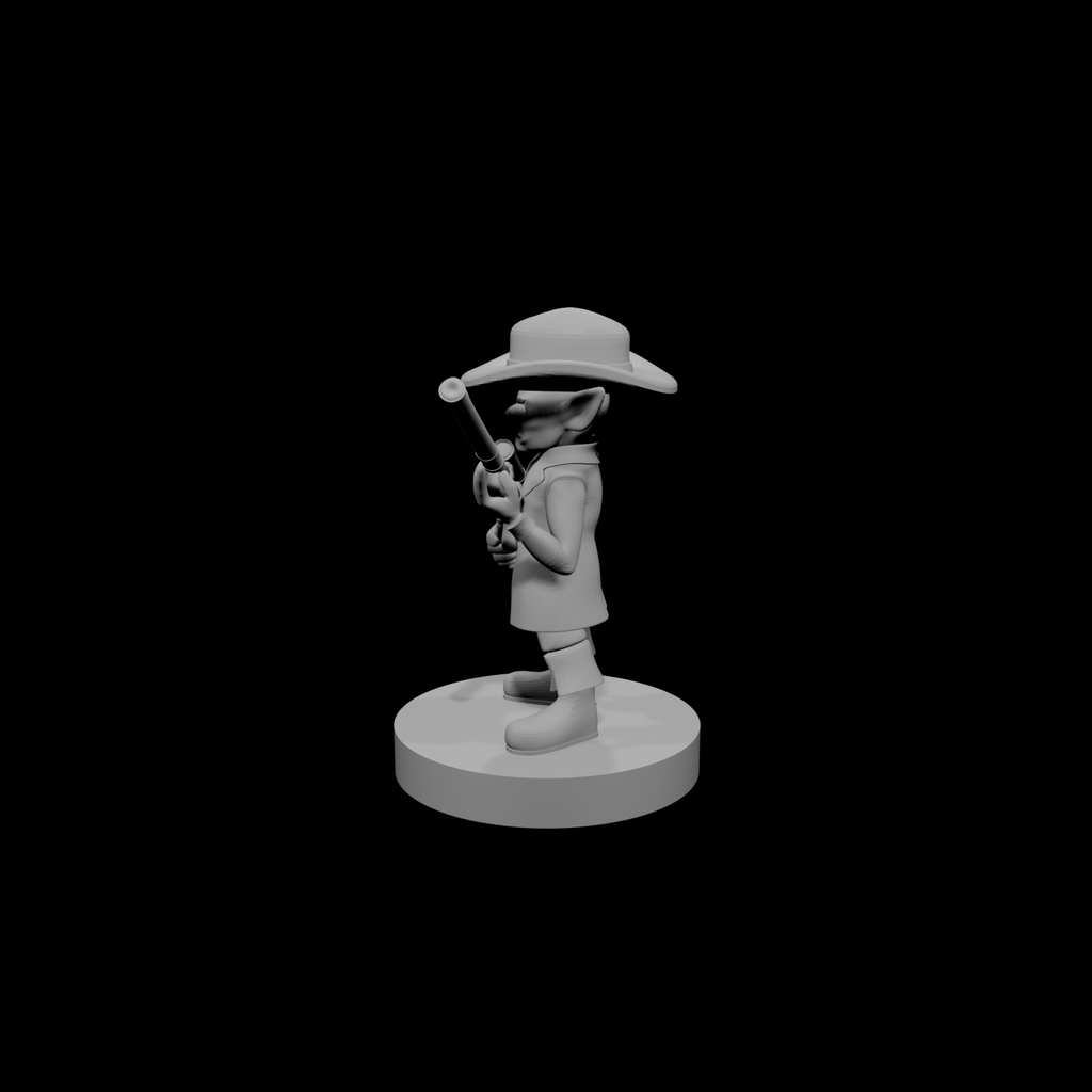 Goblin Gunslinger with Long Rifle