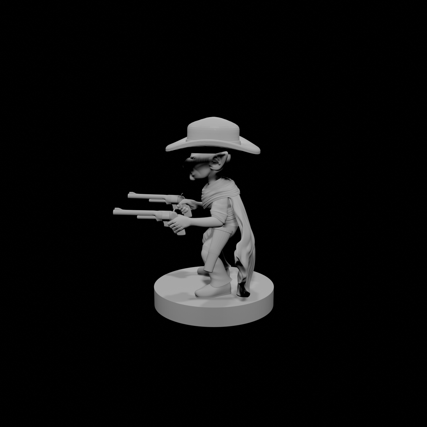 Goblin Gunslinger with two pistols