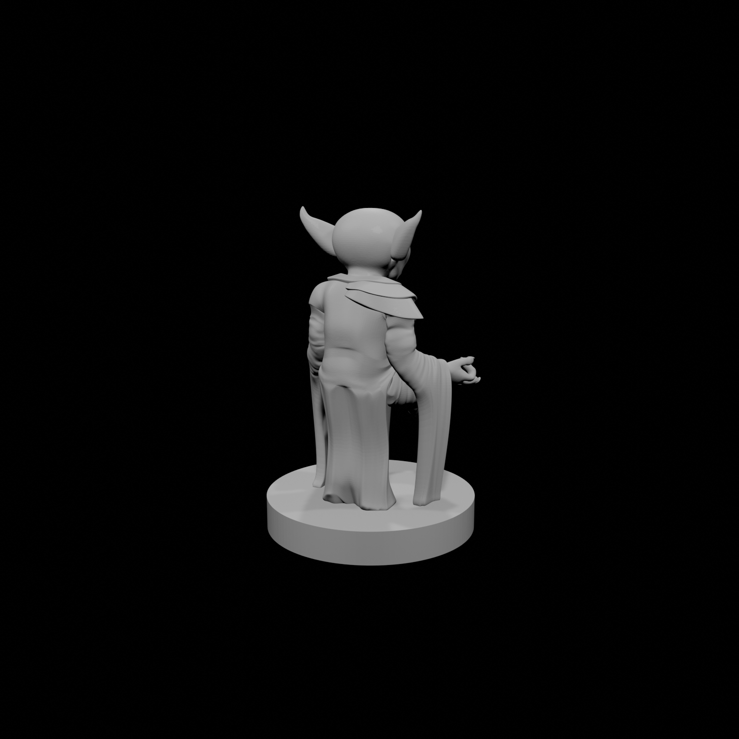 Goblin Monk Meditating