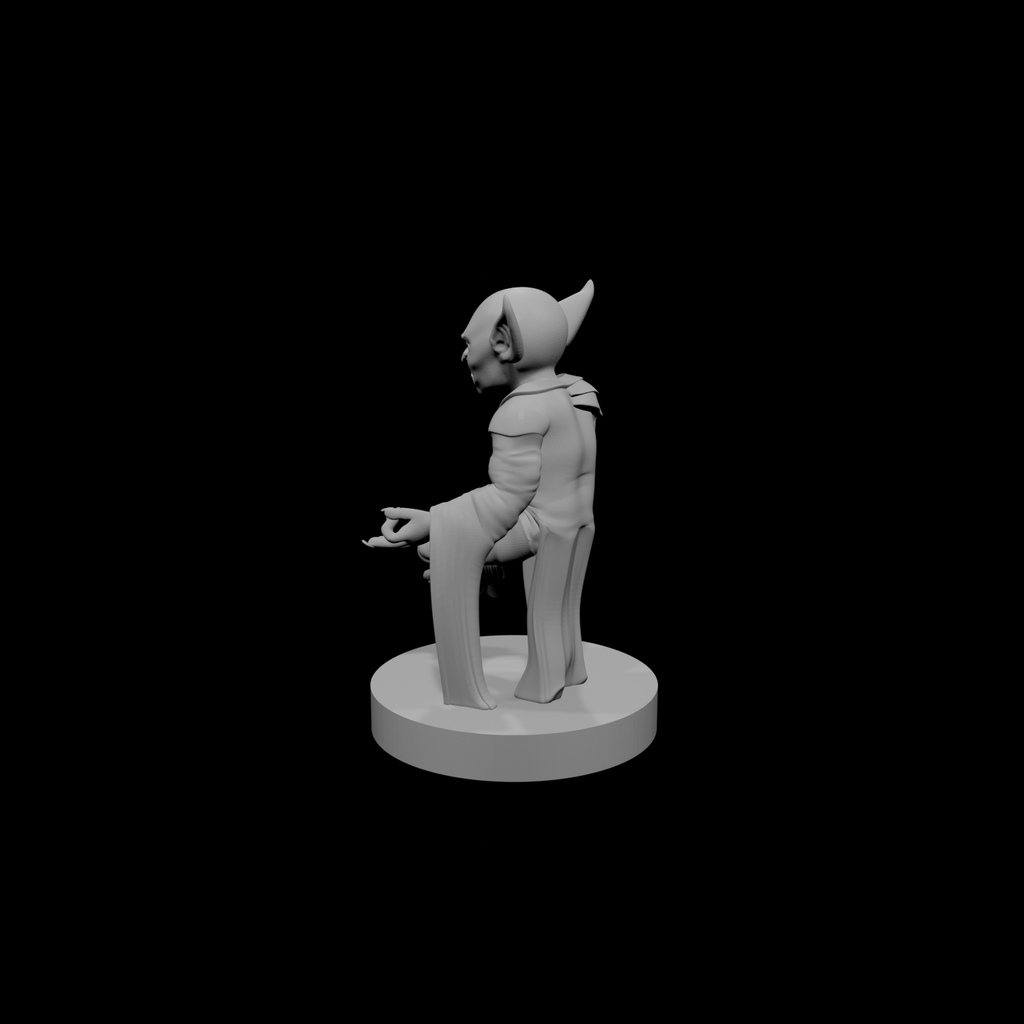 Goblin Monk Meditating