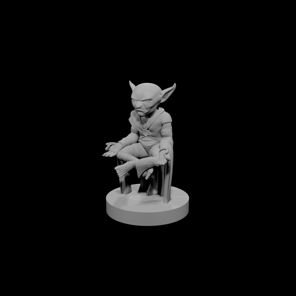 Goblin Monk Meditating