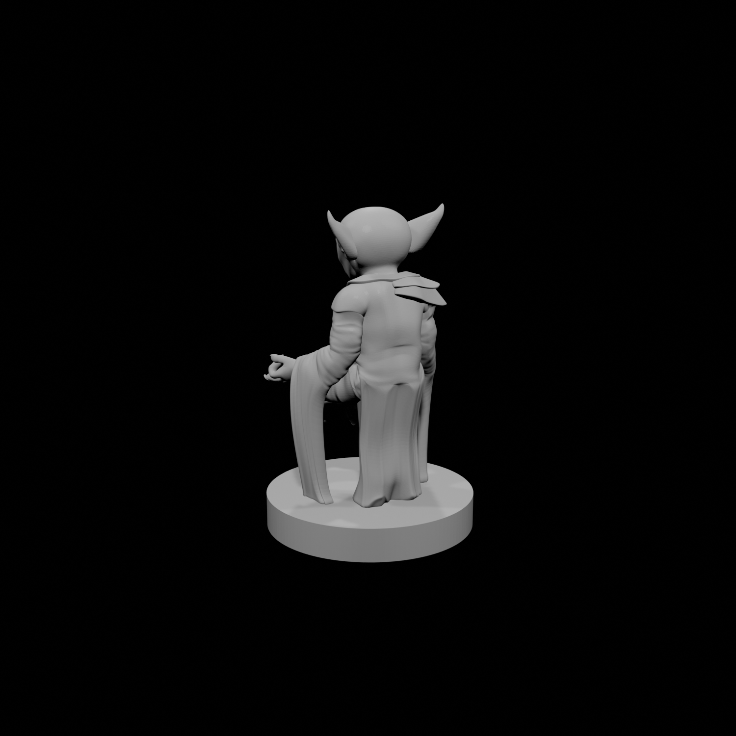 Goblin Monk Meditating