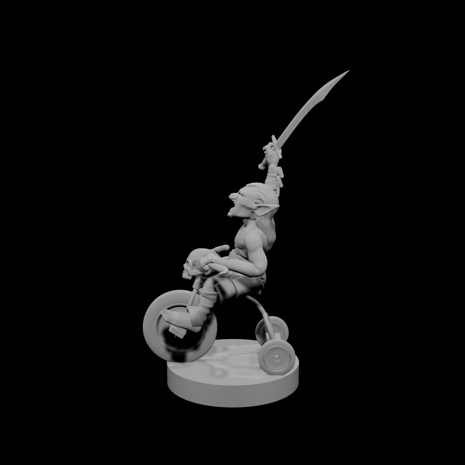 Goblin Tricycle Raider