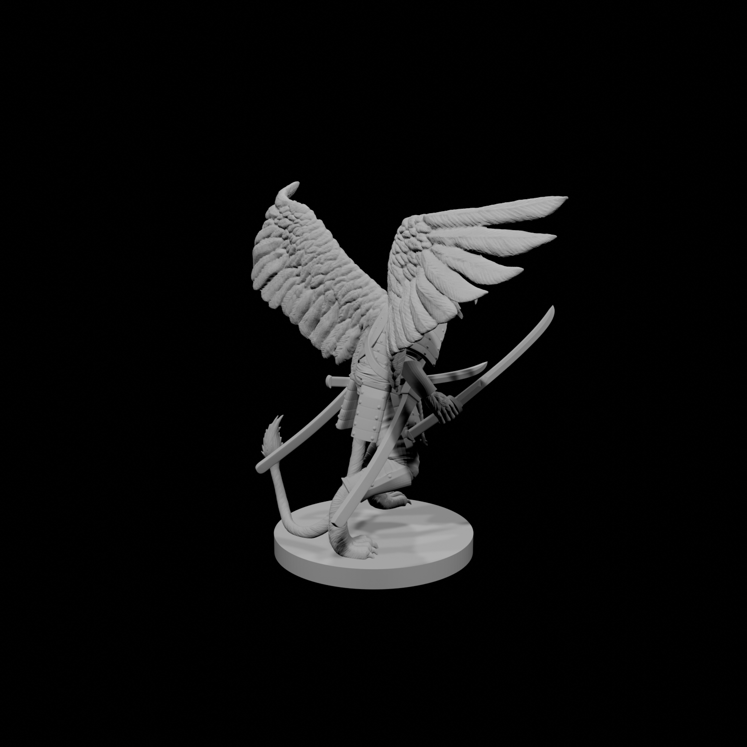 Griffon Folk Samurai