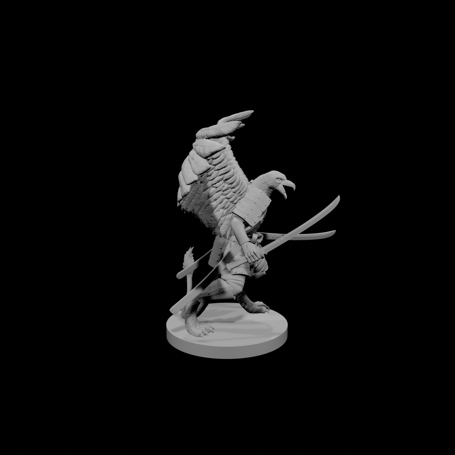 Griffon Folk Samurai