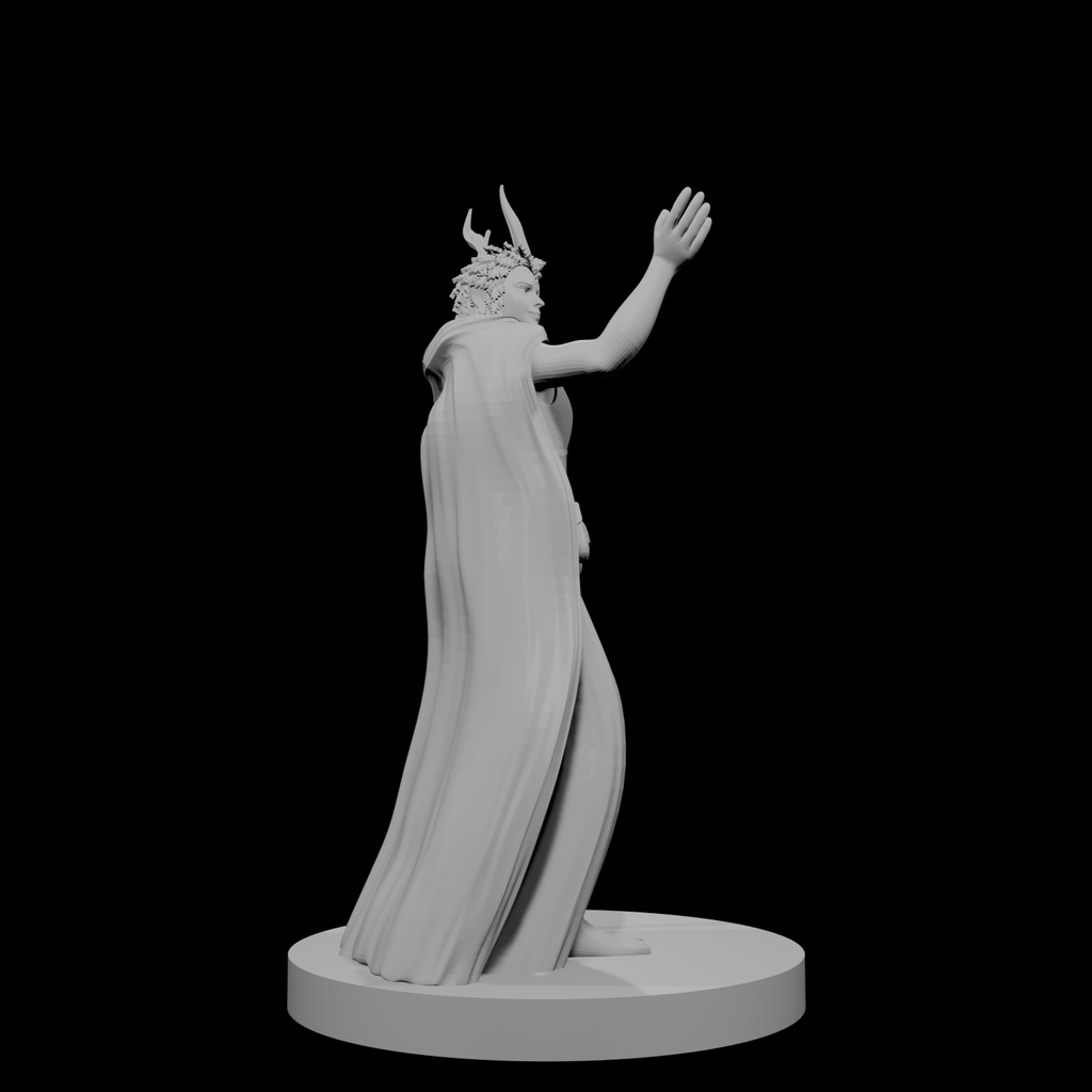 Half Dryad Female Wizard