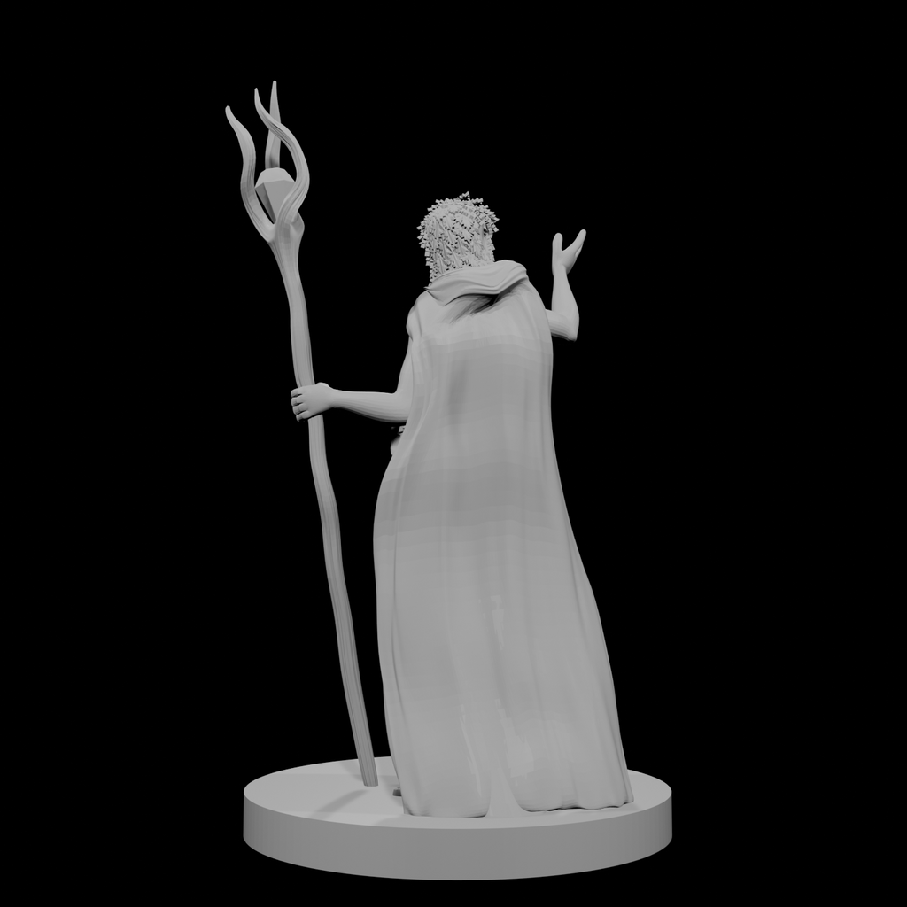 Half Dryad Female Wizard
