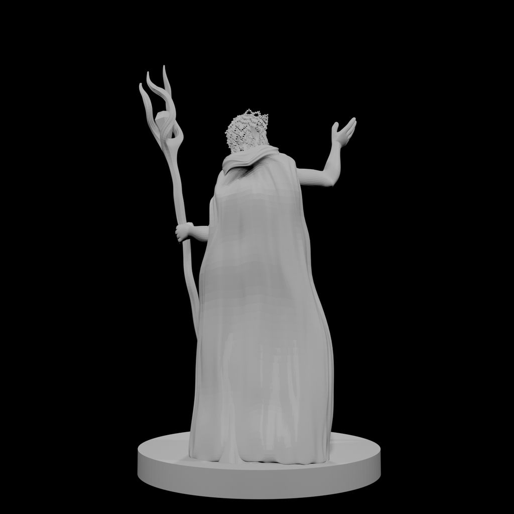 Half Dryad Female Wizard