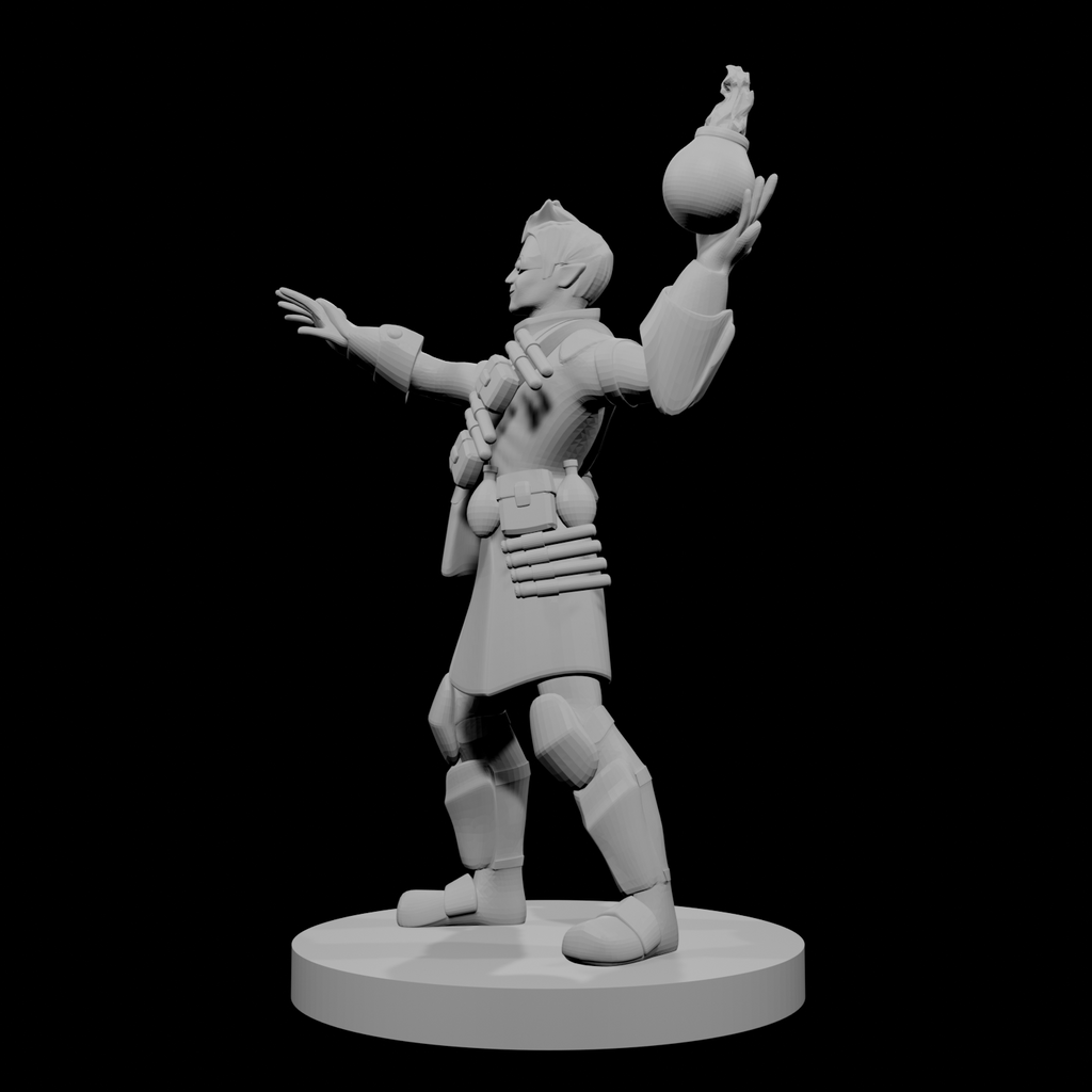 Half Elf Alchemist Bomber