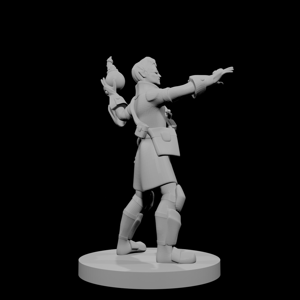 Half Elf Alchemist Bomber