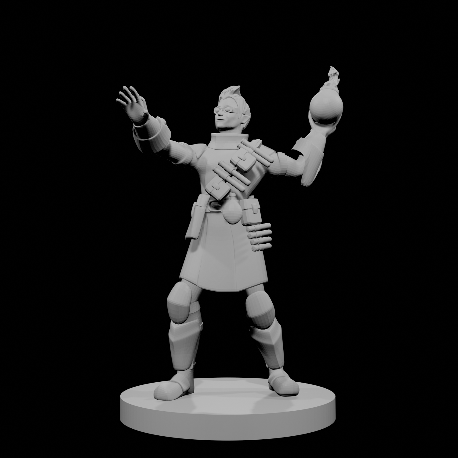 Half Elf Alchemist Bomber