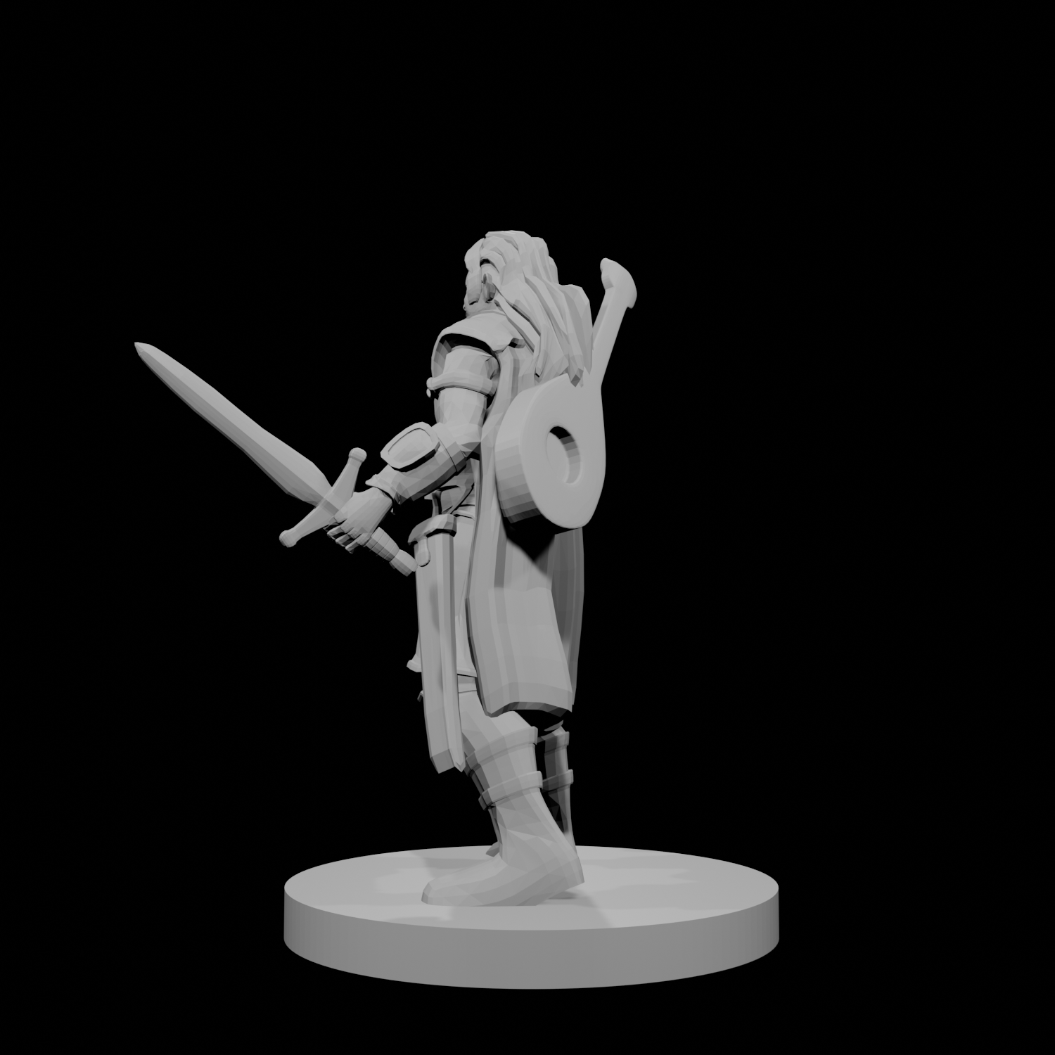 Half Elf Female Bard Paladin
