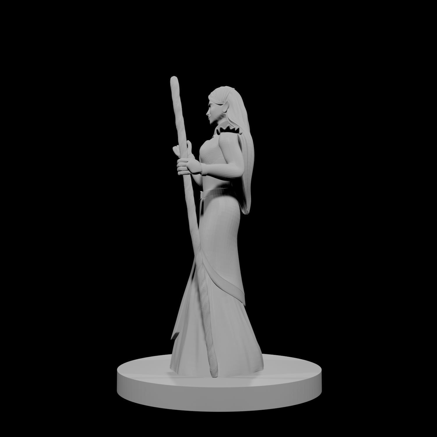 Half Elf Female Sorceress