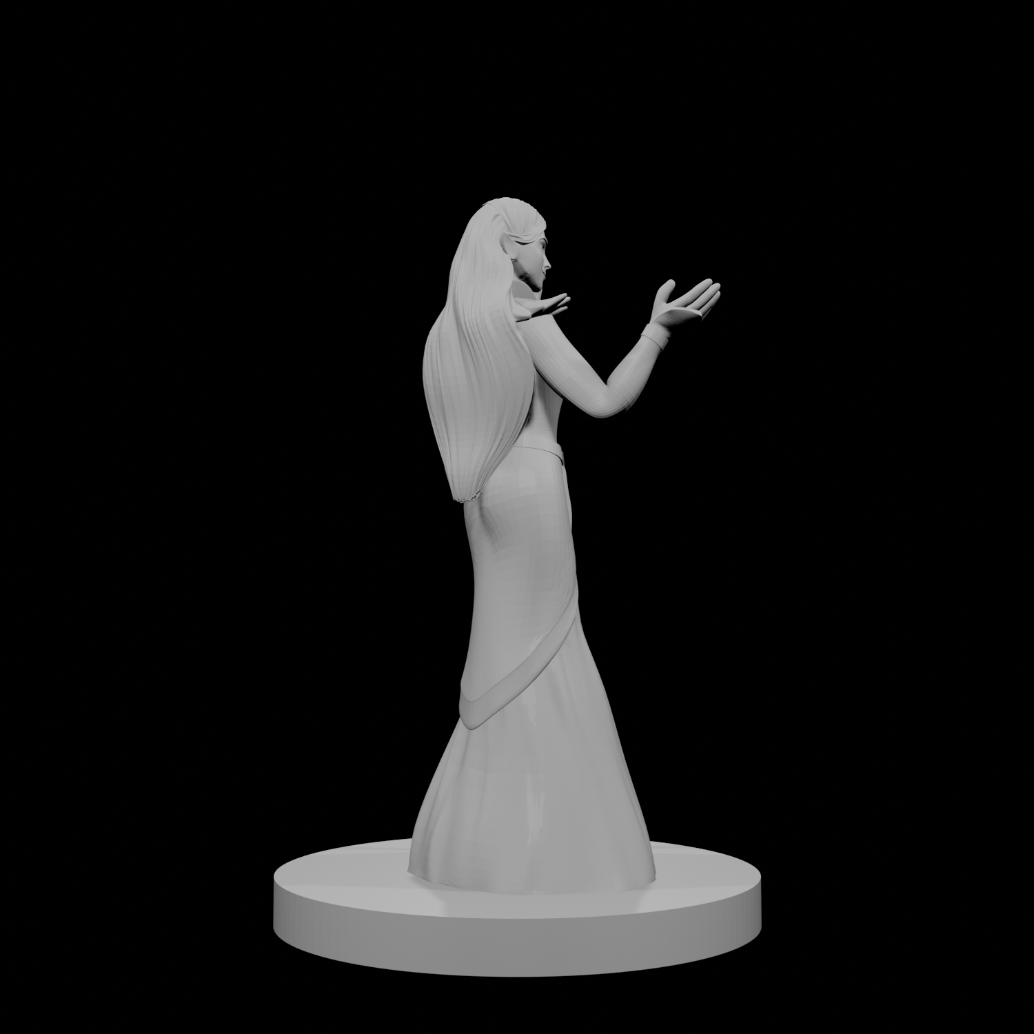 Half Elf Female Sorceress