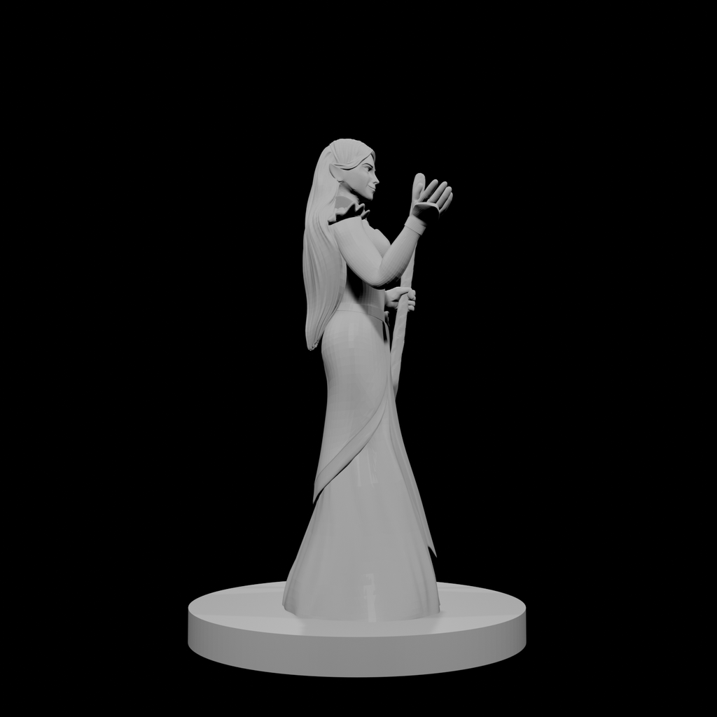 Half Elf Female Sorceress