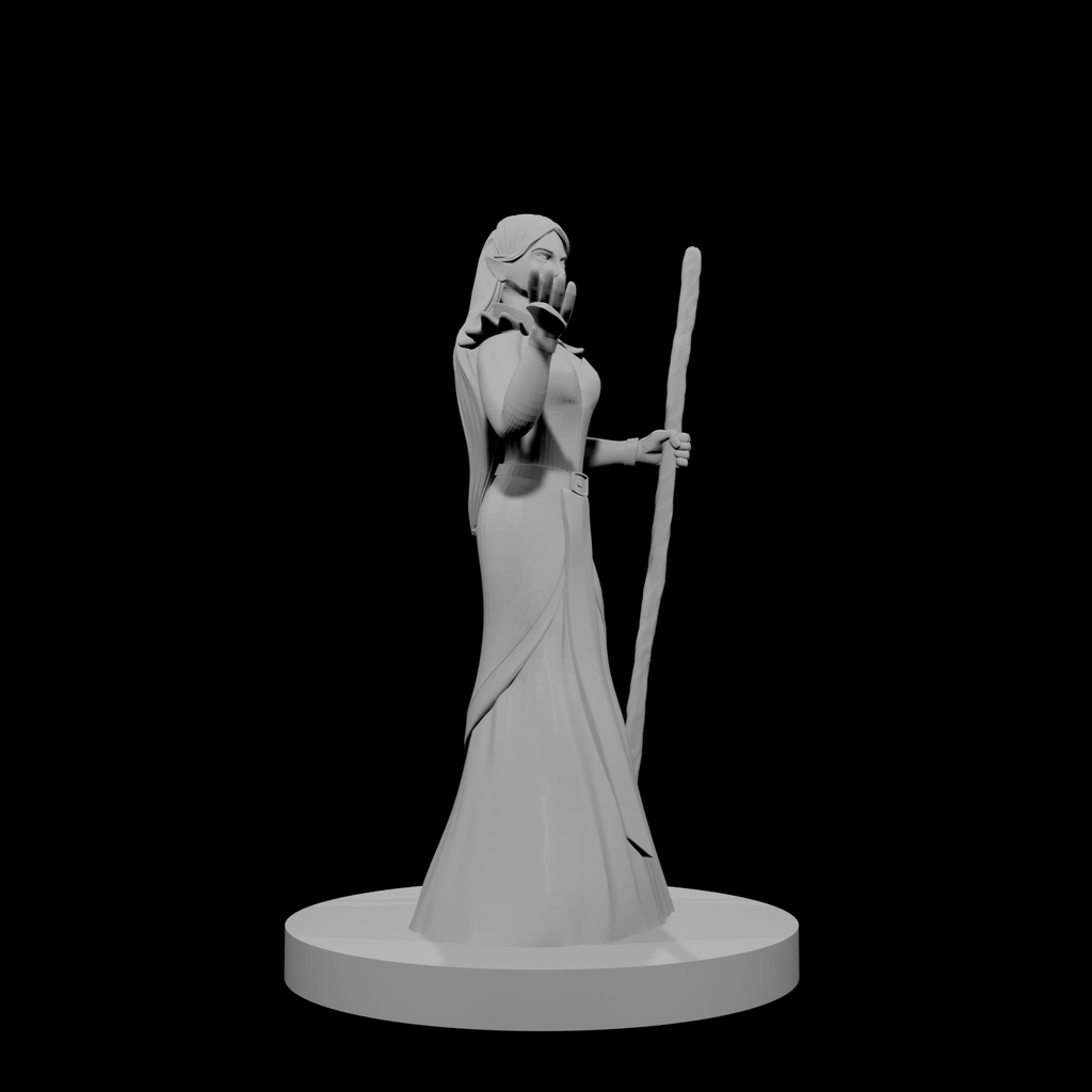 Half Elf Female Sorceress