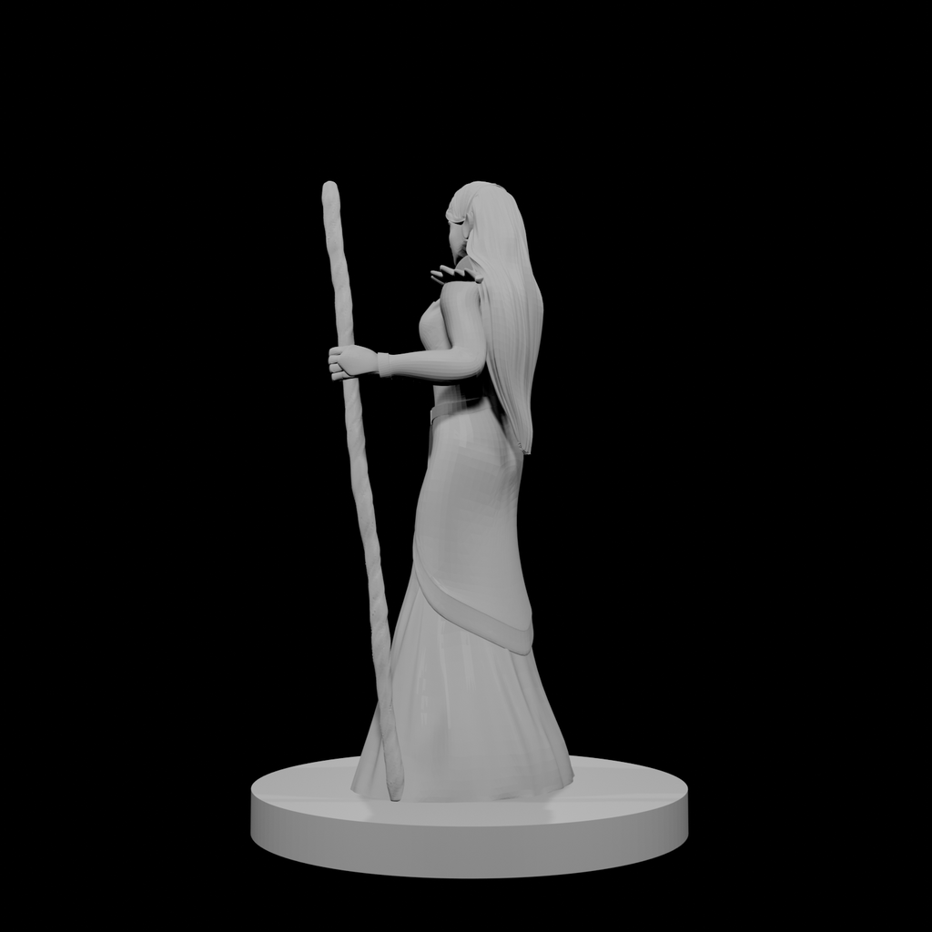 Half Elf Female Sorceress
