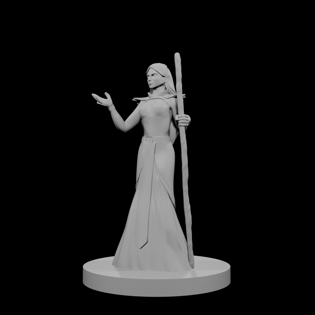 Half Elf Female Sorceress