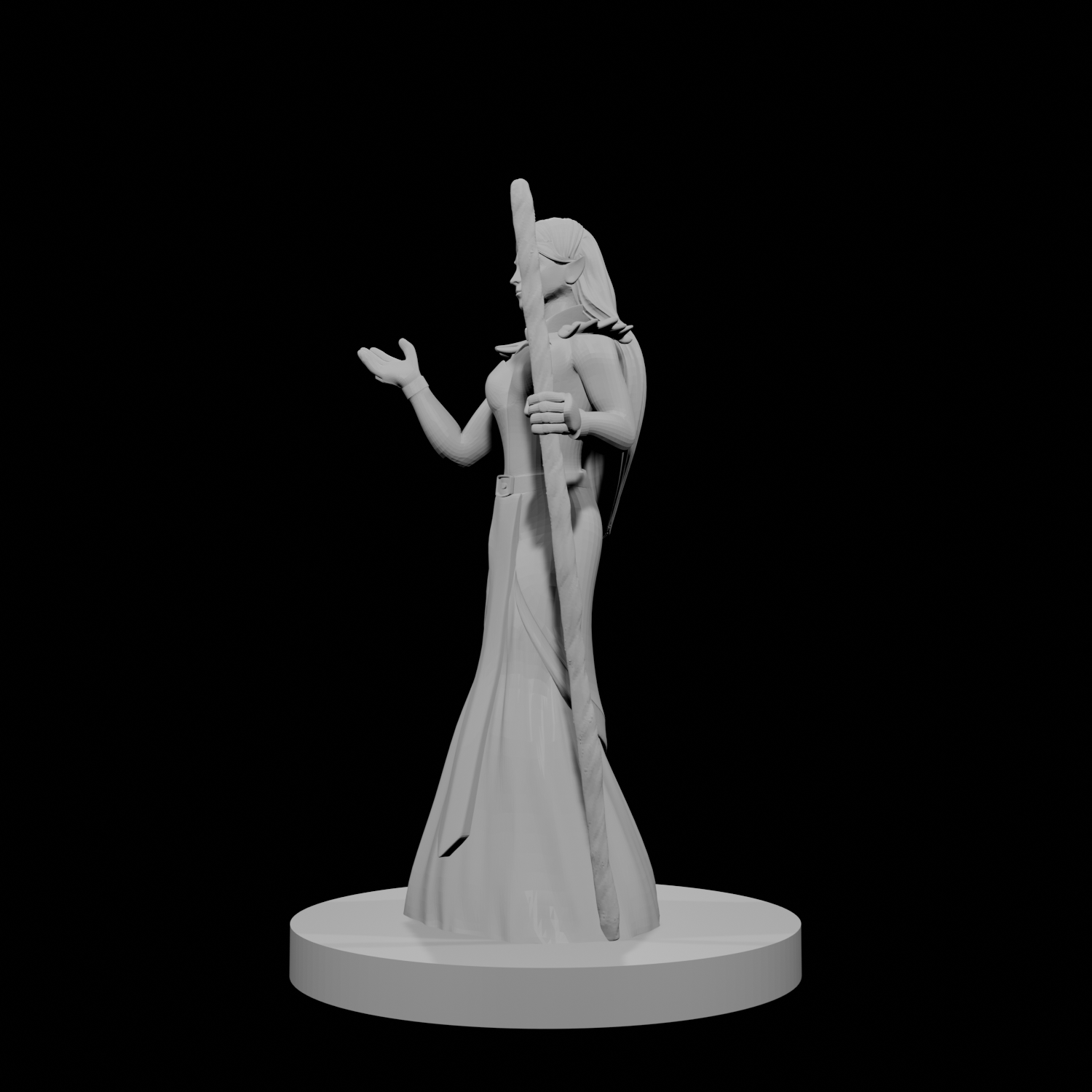 Half Elf Female Sorceress