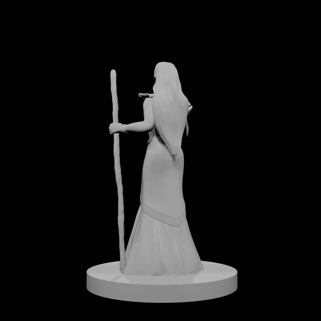 Half Elf Female Sorceress