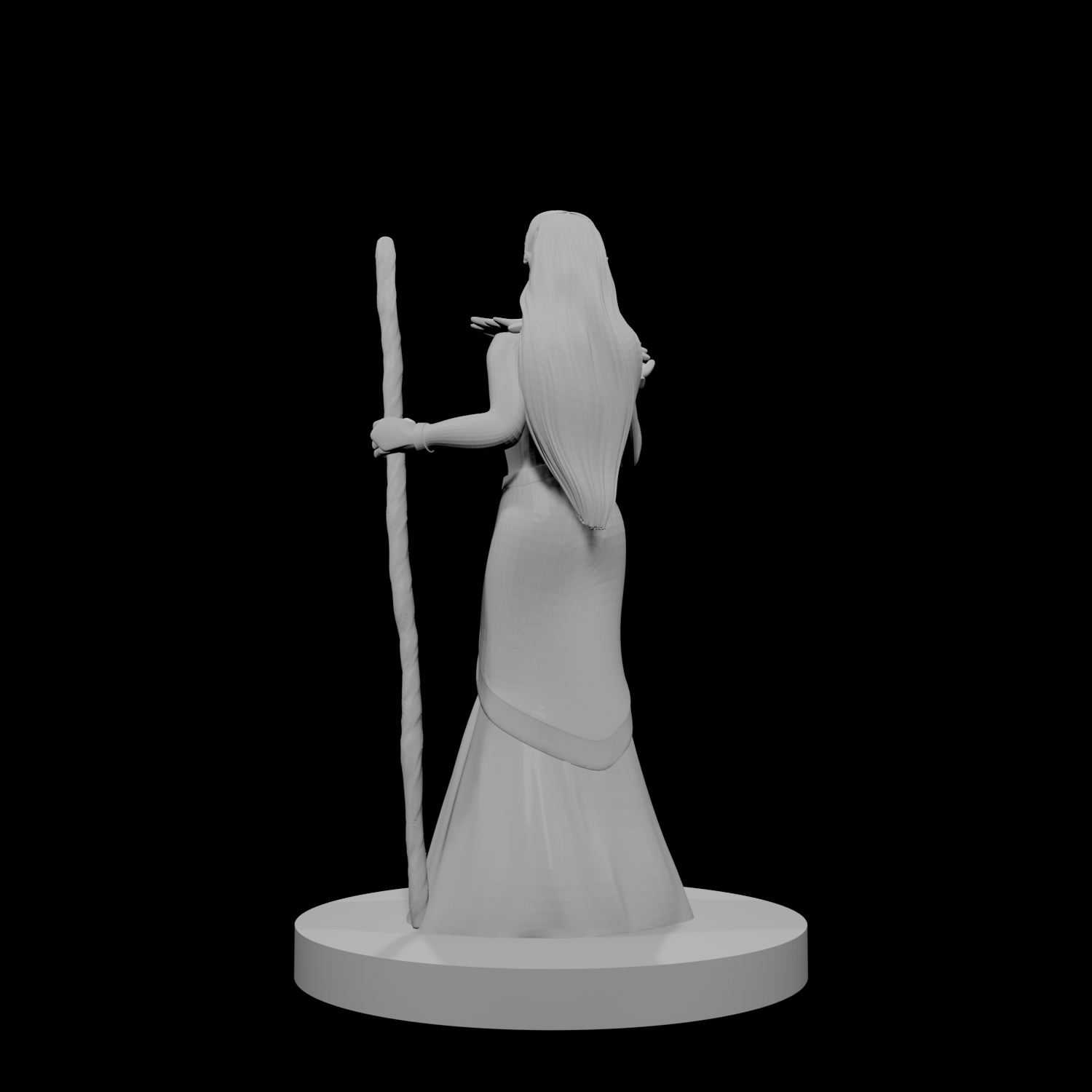 Half Elf Female Sorceress