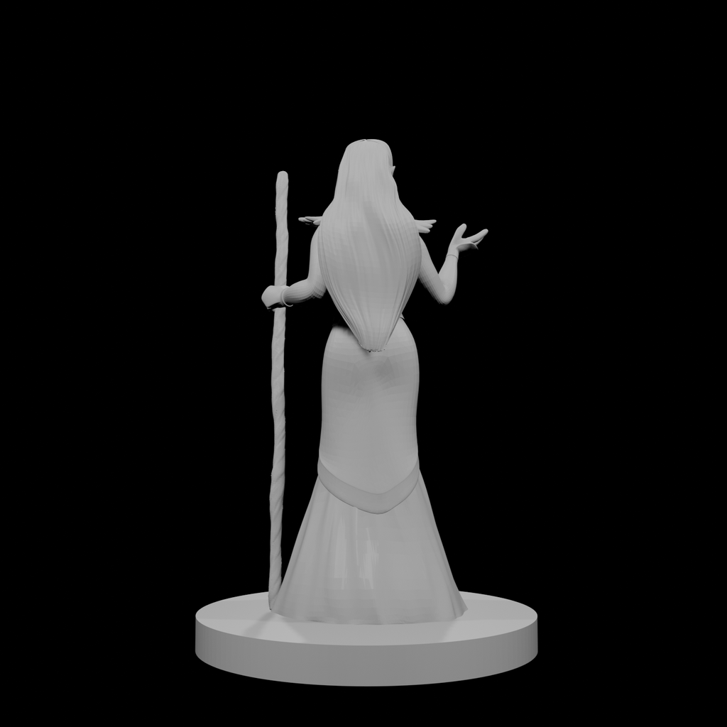 Half Elf Female Sorceress
